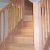 An example of a staircase by Celtic Cross Joinery